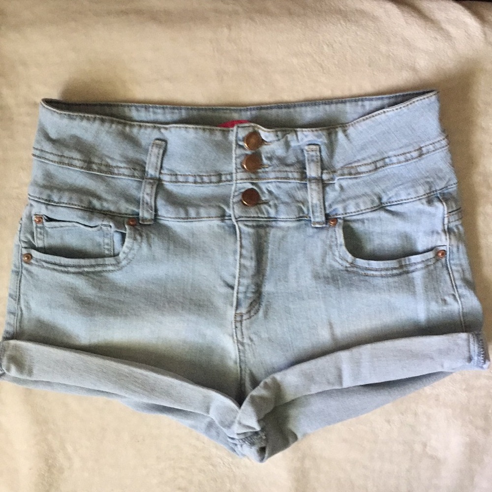 TINSELTOWN JUNIOR DENIM SHORTS
